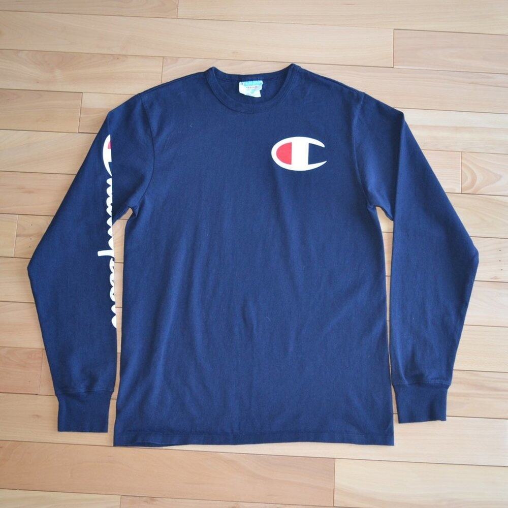 Champion Long Sleeve Tee Size M